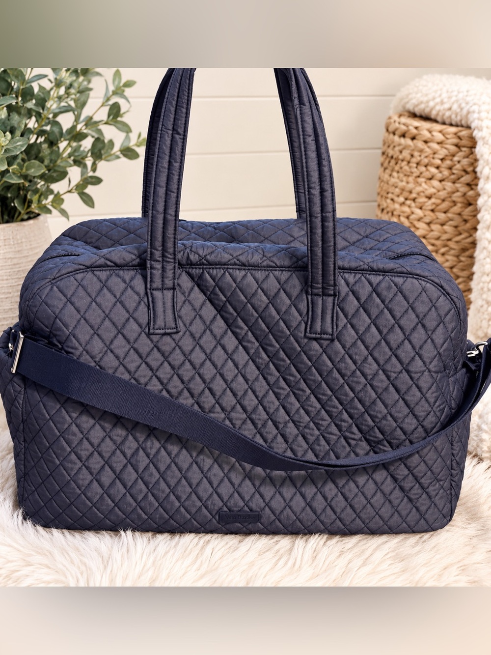 Vera Bradley travel bag blue